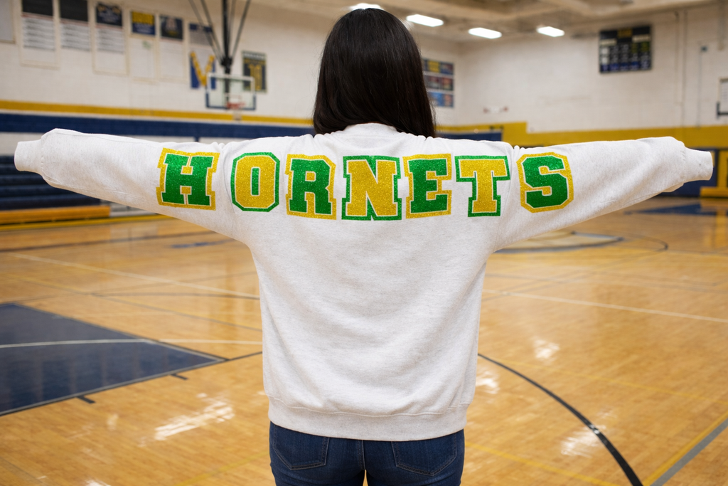 School spirit (Glitter Sweatshirt)