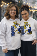 Cougars Mascot (Glitter Hoodie)