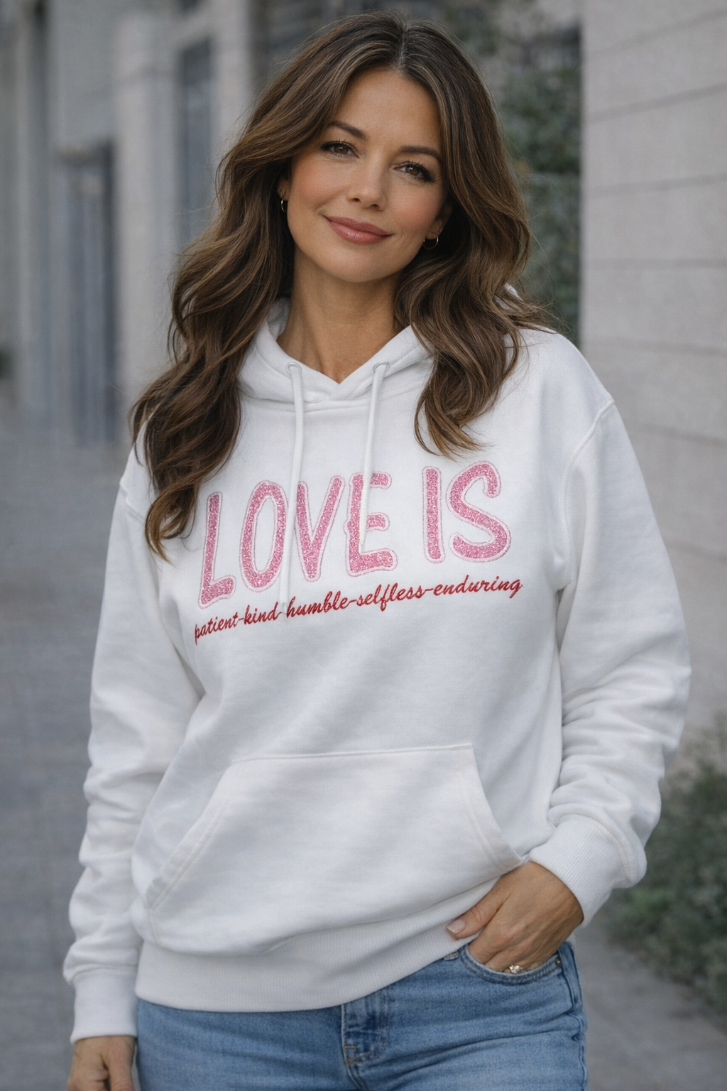 Love Is Definition (Glitter Hoodie)