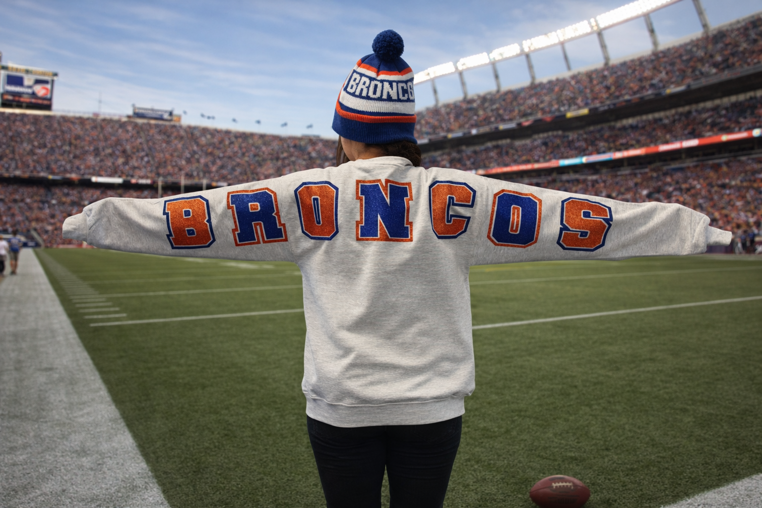 Football Fan Wear (Crewneck Sweatshirt)