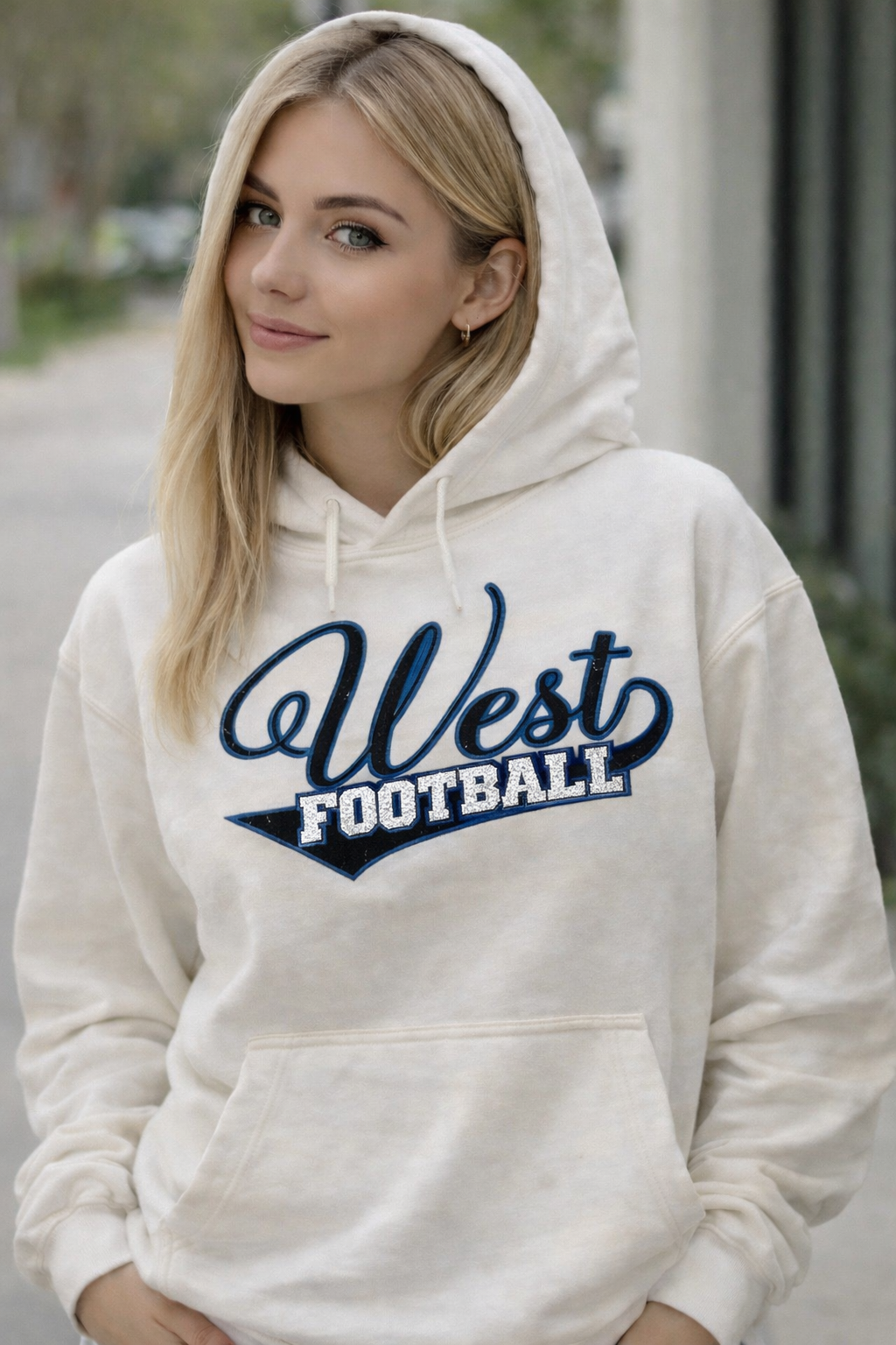 PWHS Football (Glitter Hoodie)