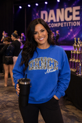 Dance Mom embroidered sequin Sweatshirt