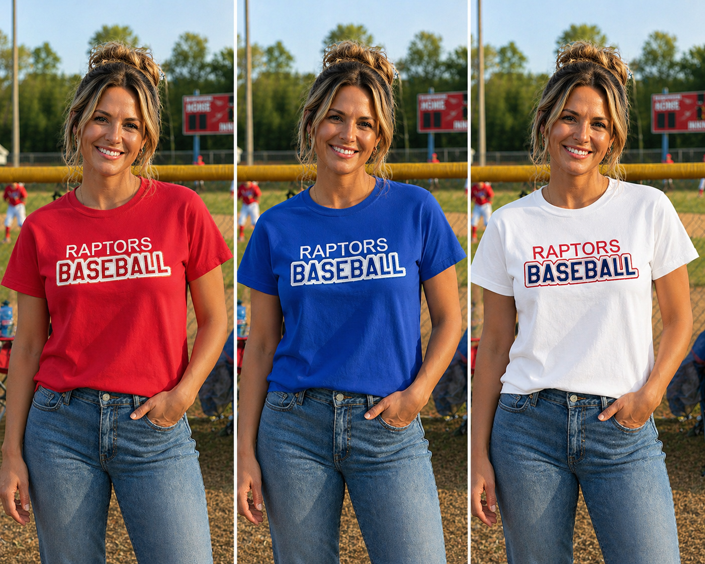 Raptors Baseball T-shirt