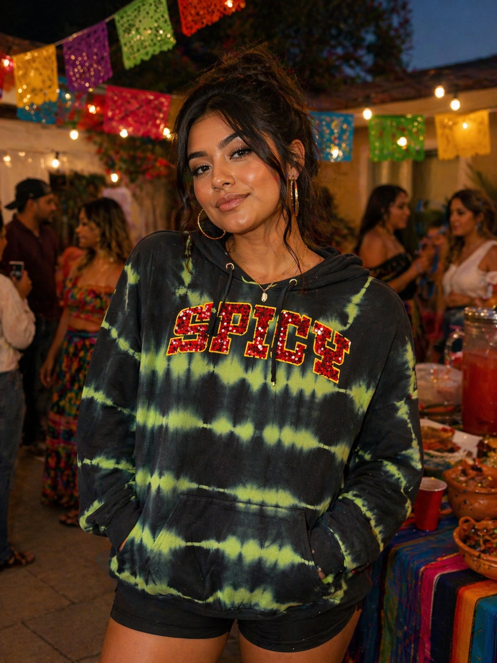 Custom Sequin Crewneck Sweatshirt