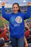 School spirit baseball hoodie